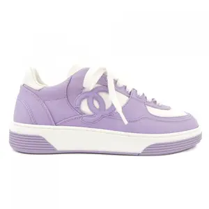 Pre-owned CHANEL Cotton Small Leather Goods G45352B15100 Sneakers