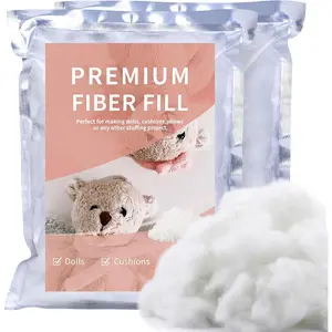 12.3oz (1.8oz-1.21 lb, 350g) Premium High Resilience Polyester Fiberfill Stuffing for Stuffed Animals, Crafts and Pillows