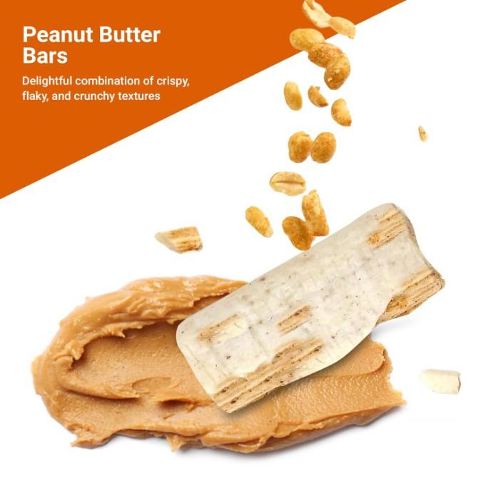 Atkinson's Peanut Butter Candy Bars | 1 Pound Bag - Approx. 60 Count | Individually Wrapped