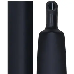 4 FT Diameter 3 Inch 3:1 Heat Shrink Tubing Dual Wall Adhesive Lined Marine Grade Electrical Cable Heat-Shrink Industrial Insulation Wrap Tube Black