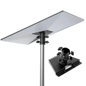 Starlink Pole Mount Adapter, Tool-Free Starlink Gen 3 Mount, Starlink Mounting Pipe Adapter for Starlink Standard Dish V3, Fit ⌀1-1.6in for RV/ Wall/ Roof/ Patio, Premium Steel, Pole Not Included