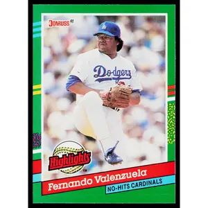 Fernando Valenzuela 1991 Donruss Bonus Cards #BC-11 Los Angeles Dodgers