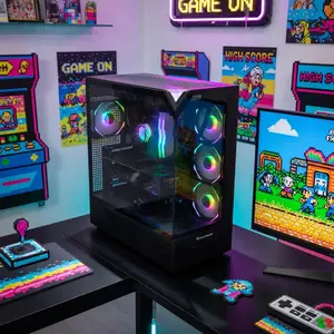 iBUYPOWER Element Pro Gaming PC | Intel Core i9-14900KF | GeForce RTX 5070 12GB | 32GB RAM | 2TB SSD | EPBI9N5701