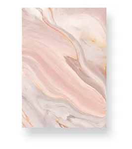 Blush Swirl Marble Notebook