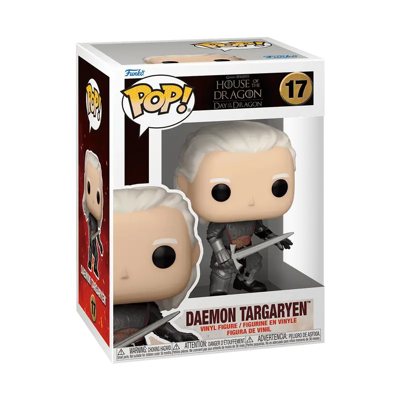 Funko Pop Vinyl Figure Game Of Thrones House Of The Dragon Daemon Targaryen