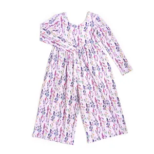 Avani WIDE LEG ROMPER for Kids - Soft Bamboo Viscose, Stretchy Fit, Easy Wear, True to Size, 12m-8T, US