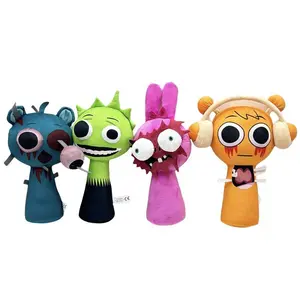 Rhythm Box High Quality Funny Plush Toys Sprunki The Second Stage Terrifying Doll Children's Birthday Presents