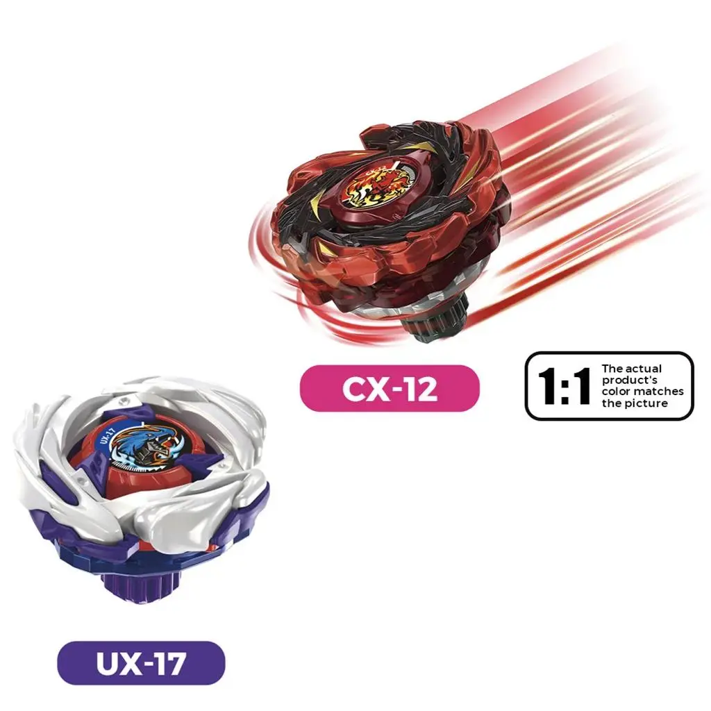Flame Single UX-17 CX-12 Beyblade Spinning Top Durable Anime Design Toys Gift