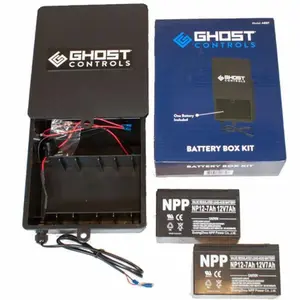 Ghost Controls  Battery Box with 2 Batteries