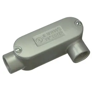 Halex - adalet .75in. Aluminum Conduit Body With Cover & Gasket Type LL 58307