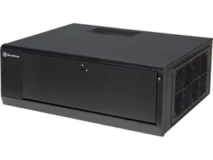 SILVERSTONE Grandia Series GD10B Aluminum HTPC for ATX / Micro-ATX / SSI-CEB Computer Case