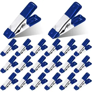 30Pcs 2 inch Small Spring Clamps Heavy Duty Spring Metal Mini Clips Clamps for Backdrop Woodworking Furniture Crafts