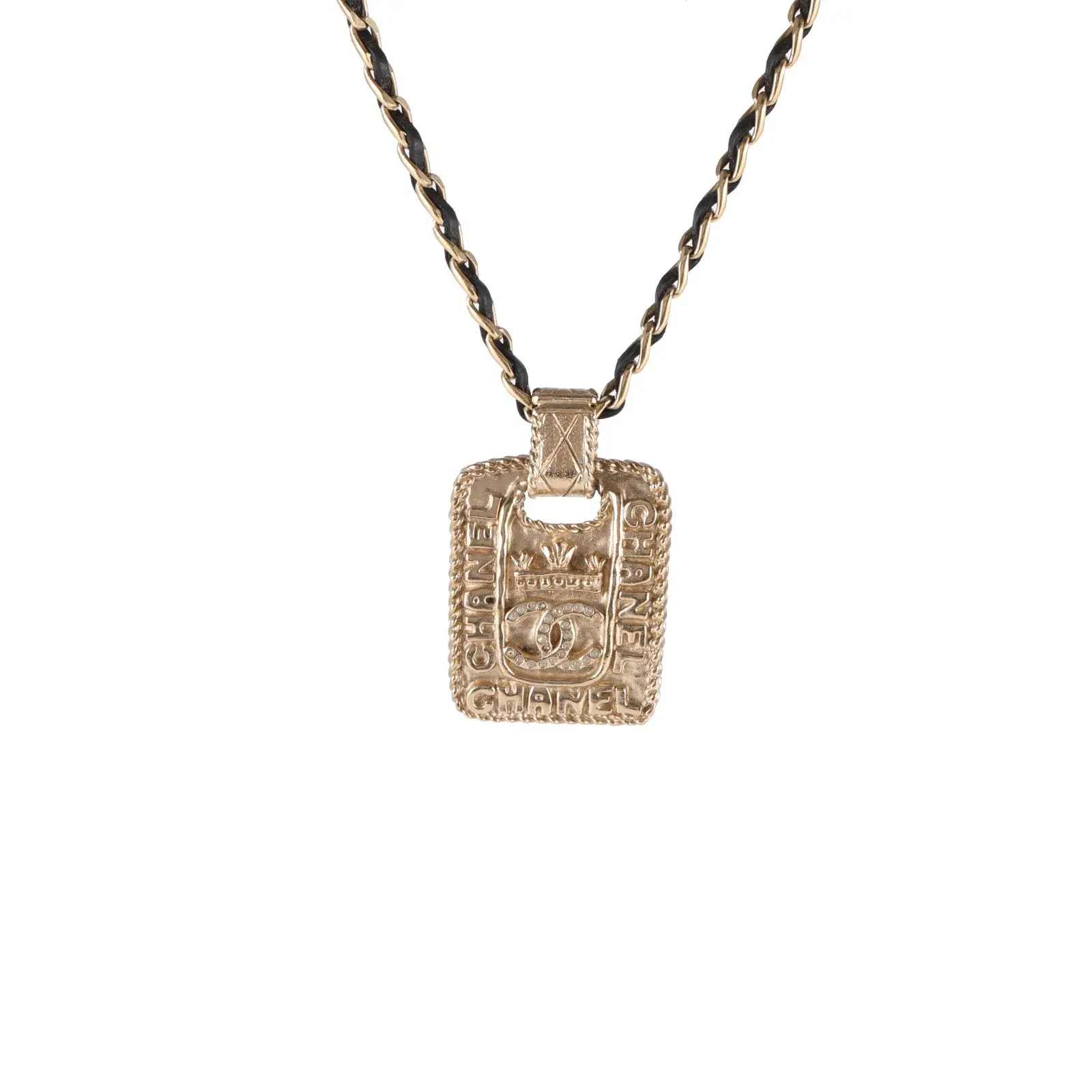 Pre-owned CHANEL 21A Atelier Collection Necklace AlloyP225684746