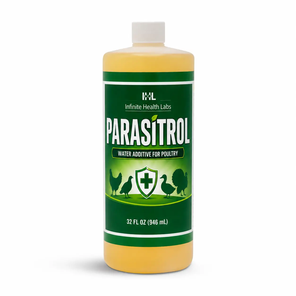 Parasitrol Poultry Water Additive | Supports Coccidia Control & Gut Health | All-Natural Herbal Formula