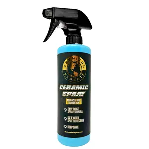 Chemical Experts 16oz Ceramic Spray for Cars – SiO2 Silica-Based Formula, 6-12 Month Protection, High Gloss Finish, UV & Water Spot Resistant, Hydrophobic Coating for Paint, Glass, Chrome & Plastic