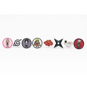 Naruto Anime Party Patches - 8 Count