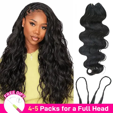【HOT】FORGIRL FOREVER Miracle Knots Human Hair Body Wave Crochet Hair Pre-Separated Water Wave Crochet Human Hair Lightweight Protective Style Burmese Curly Boho Braids Extensions #tiktokshopstockup