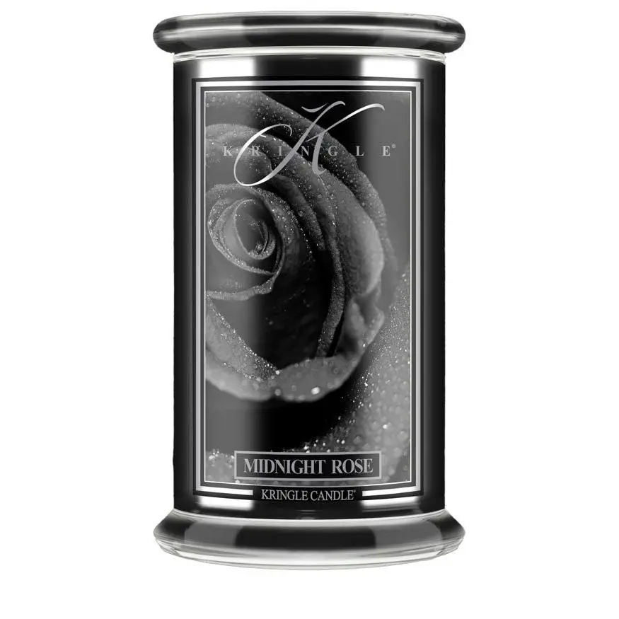 Midnight Rose | Large 2-wick Soy Wax Fragrance Candle Scented Decor