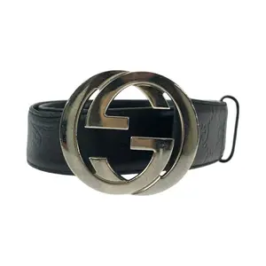 Pre-owned GUCCI Other Small Leather Goods Guccissima Leather Belt