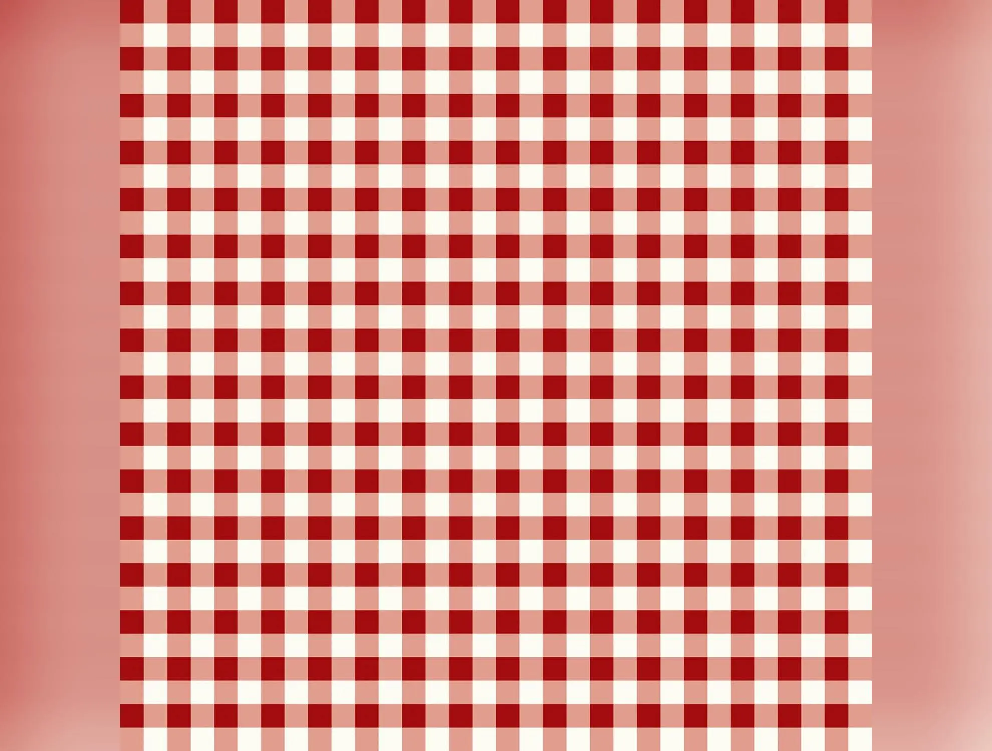 Gingham Weaves | 1/4" Gingham Check - Red | Yarn-Dyed Cotton