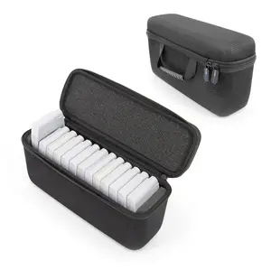 N64 Game Cartridge Storage Case Compatible with 12 Nintendo 64 Game Cartridges, Retro Video Game Organizer with Padded Game Holder