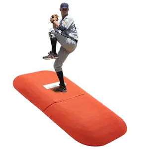 VEVOR Pitching Mound, Portable Baseball Game Mound, 107 in Indoor Outdoor Pitching Practice and Training Equipment, Softball Pitching Aids with Antifade Turf and Pitching RubberSummervibes
