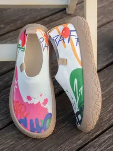 Women's One-Step Slip-On Comfortable Walking Shoes, Soft Sole Casual Sports Sneakers, Stylish & Lightweight Footwear for Daily Wear