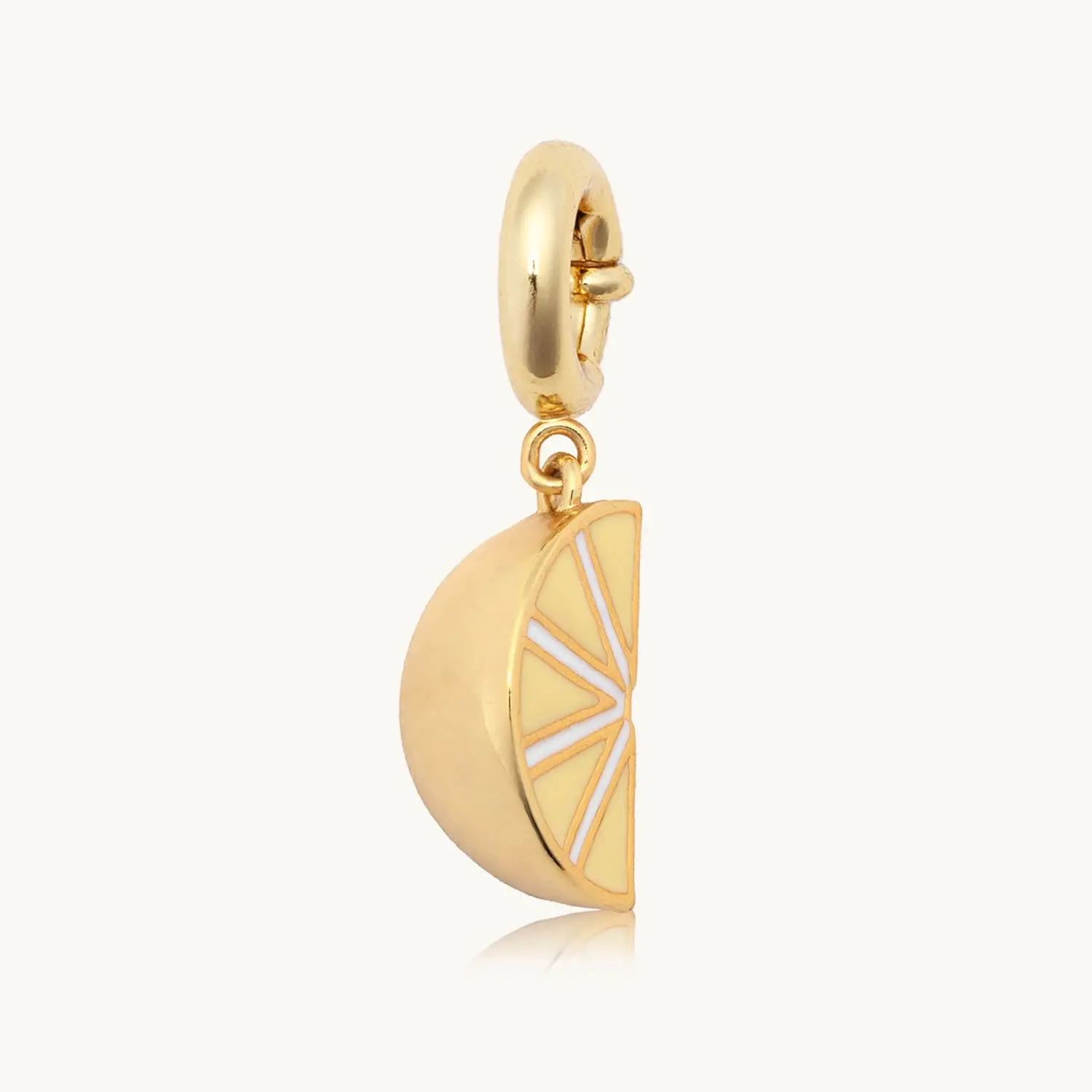 Little Words Project Lemon Wedge Charm Pendant - Dangling Charms for Bracelets, Necklaces, Charm Jewelry, Dangle Charms Little Words Project Lemon Wedge Charm Pendant - Dangling Charms for Bracelets, Necklaces, Charm Jewelry, Dangle Charms