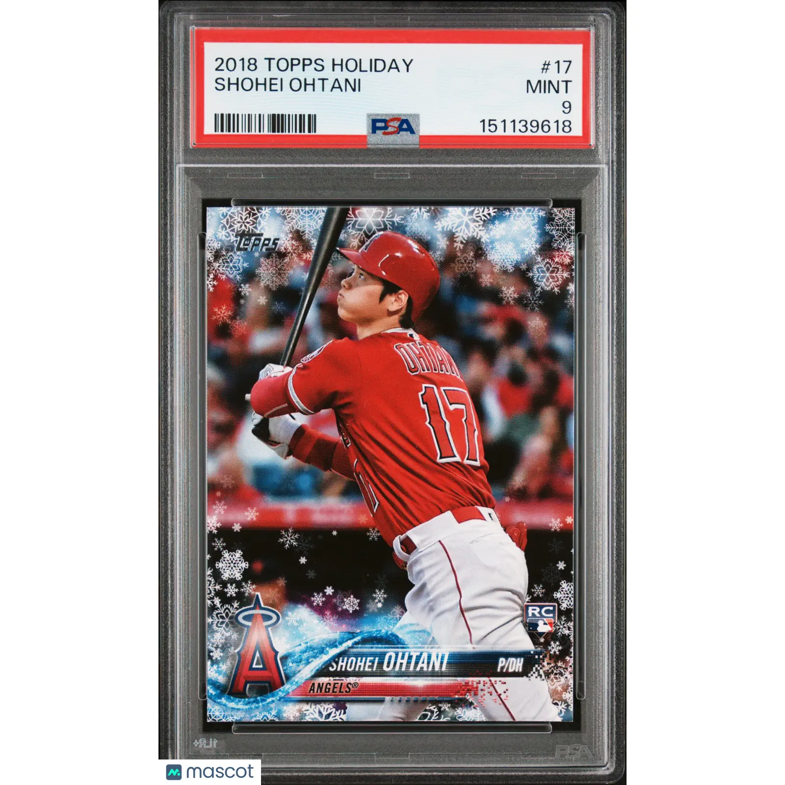 2018 Topps Holiday Shohei Ohtani #17