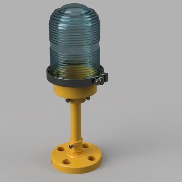 Runway/Taxi way airport Light maker with RGBW Bulb great for aviation enthusiasts, pilots, and anyone needing a cool steampunk style lamp!