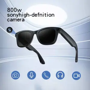 Smart Glasses 8MP AI Glasses for Home Leisure Travel Outdoor Adventures AI Smart Assistant Photo & Video Capture Music Playback & Calling Wearable