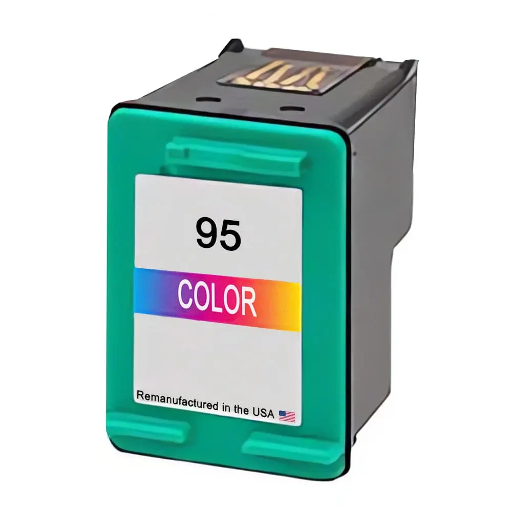 U.S. Remanufactured for HP 95 (C8766WN) Tri-Color Ink Cartridge
