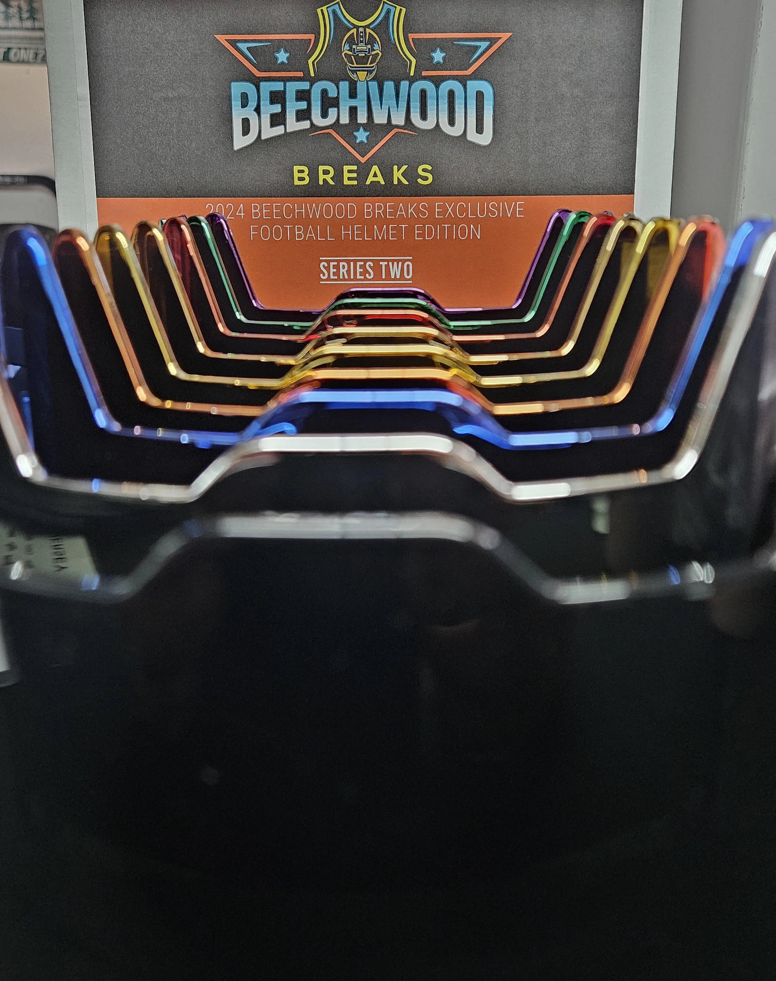 Full Size Football Visor for Speed & Speed Flex Helmets - Enhance the Look of Your Helmet Decoration
