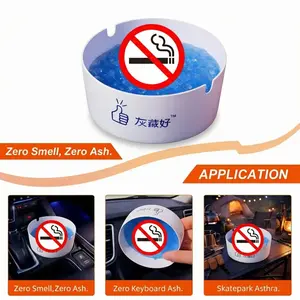 Auto Essentials,Car ashtray for smokers，Skatepark Ashtra,Windproof Hand Stamped Ashtray,Disposable Ashtray 25-Pack, Portable & Eco-Friendly Paper Ashtrays with Deodorizing Smokeless Gel, for Indoor Outdoor Use, Travel, Car Cup Holder, Parties and Camping