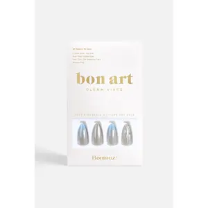 Silver Tide | Soft & Durable Press-On Nails