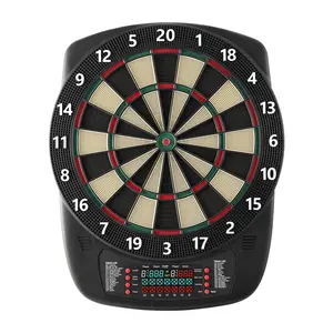VEVOR Electronic Dart Board, 13.5" Target Dartboard with 43 Games & 200+ Variations for Up to 8 Players, 6 Dart Shafts with Flights & 50 Soft Tips, Color LCD Scoring Screen for Home Party Game Rooms