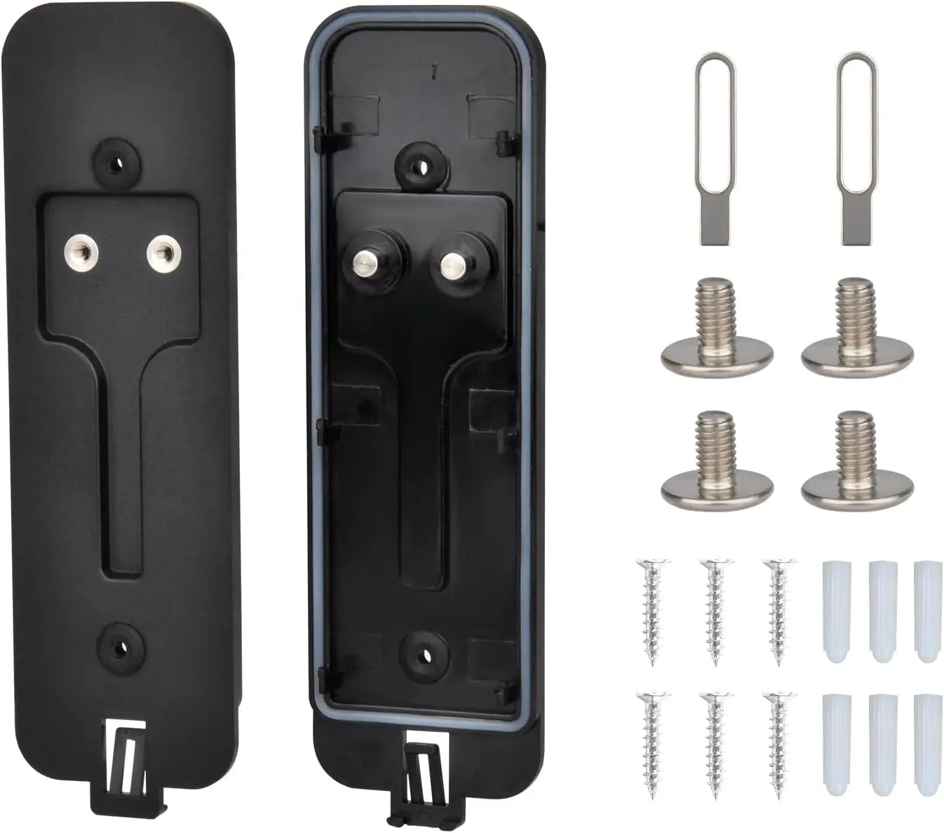 Blink video Doorbell Backplate Replacement, Blink Doorbell Back Plate,Backplate Compatible with Blink Video Doorbell, Blink Doorbell Mounting Plate with Blink Key Replacement (2pack)