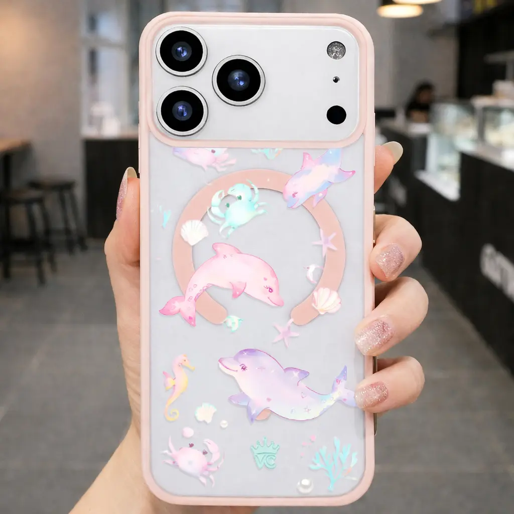 Durable Hybrid Material Natural In-Hand Feel Clear StyleMagnetic Phone Case for iphone 17 promax/17/16/15/14/13/12/11