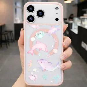 Durable Hybrid Material Natural In-Hand Feel Clear StyleMagnetic Phone Case for iphone 17 promax/17/16/15/14/13/12/11