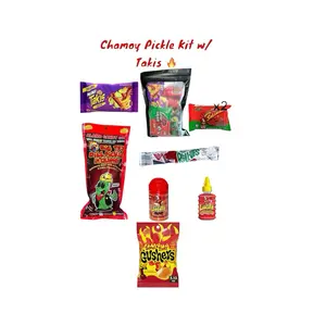 Chamoy Pickle Kit With Takis & Spicy Gushers