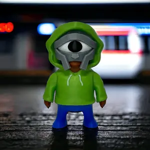 MF Doom Figure - Hip Hop Collectible! From the video One Beeer