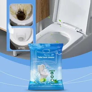 Jakehoe Toilet Cleaning Powder Easy to Remove Toilet Stains and Urine Stains Fast Foaming Efficient Foam Cleaning Powder