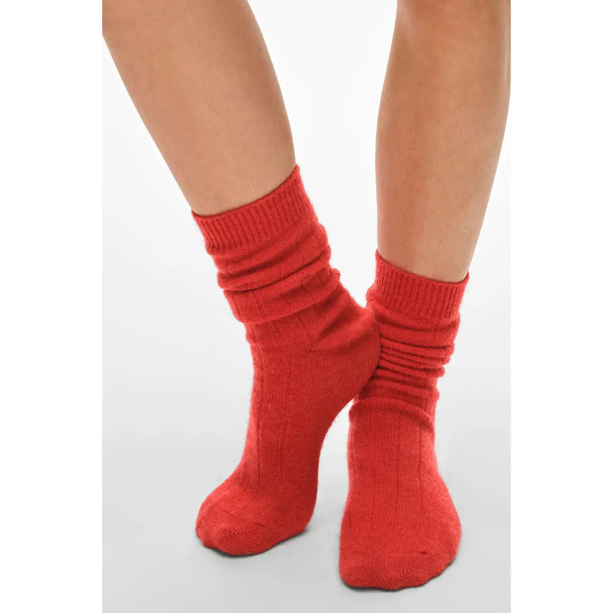 Cashmere Ribbed Socks Cashmere Ribbed Socks