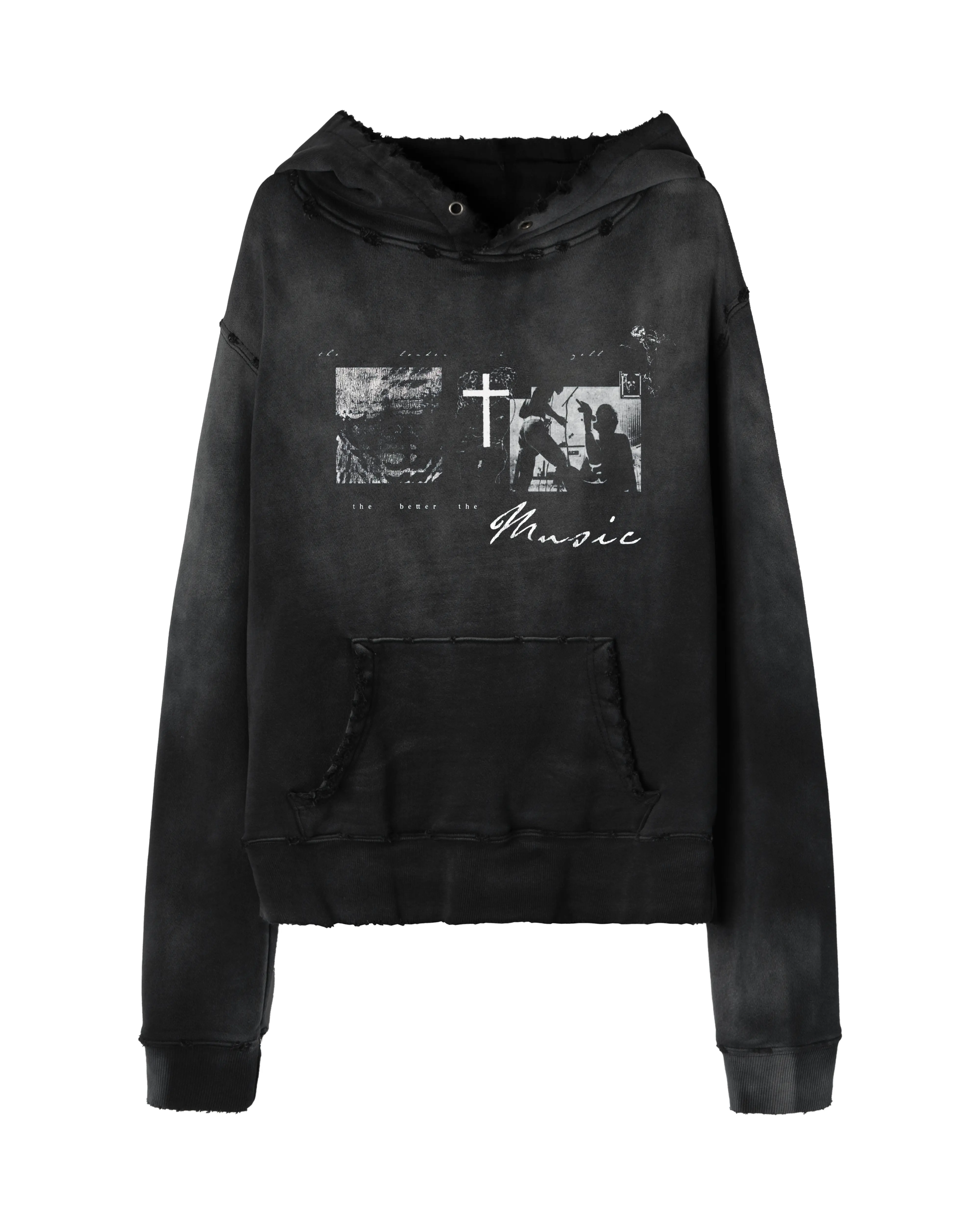 IDOL HOODIE [SUNBEAT BLACK]
