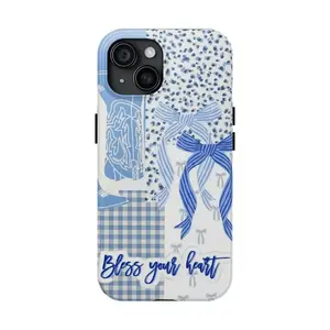 Onio Joy Megan Moroney Bless Your Heart Coquette Phone Case - Durable Polycarbonate Shell, Available in Multiple Colors, Compatible with iPhone Models 7-16 & Pro Max Compatible with Samsung Galaxy S25