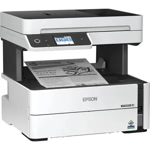 Epson WorkForce ST-M3000 Monochrome Multifunction Supertank Printer with Wireless Connectivity