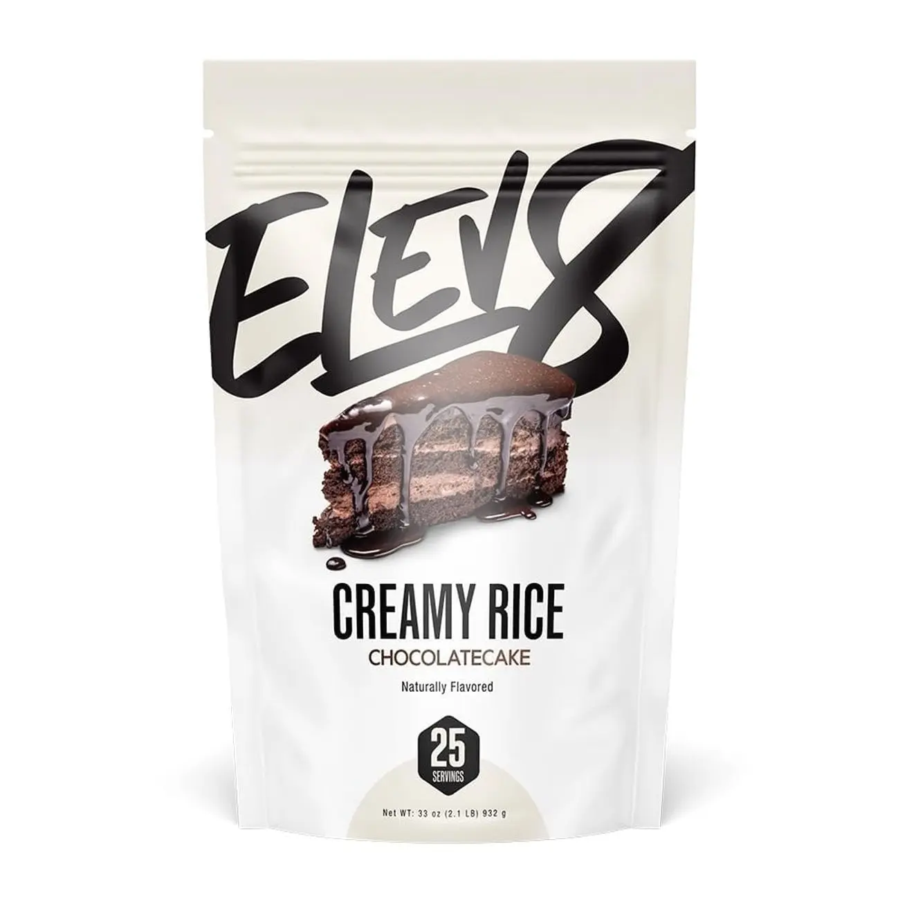 Elev8 Creamy Rice – Chocolate Cake Flavor – Cream of Rice Hot Cereal – 25 Servings – Sugar-Free, Gluten-Free – Easy-to-Digest Carbs for Pre & Post Workout Nutrition – Just Add Water