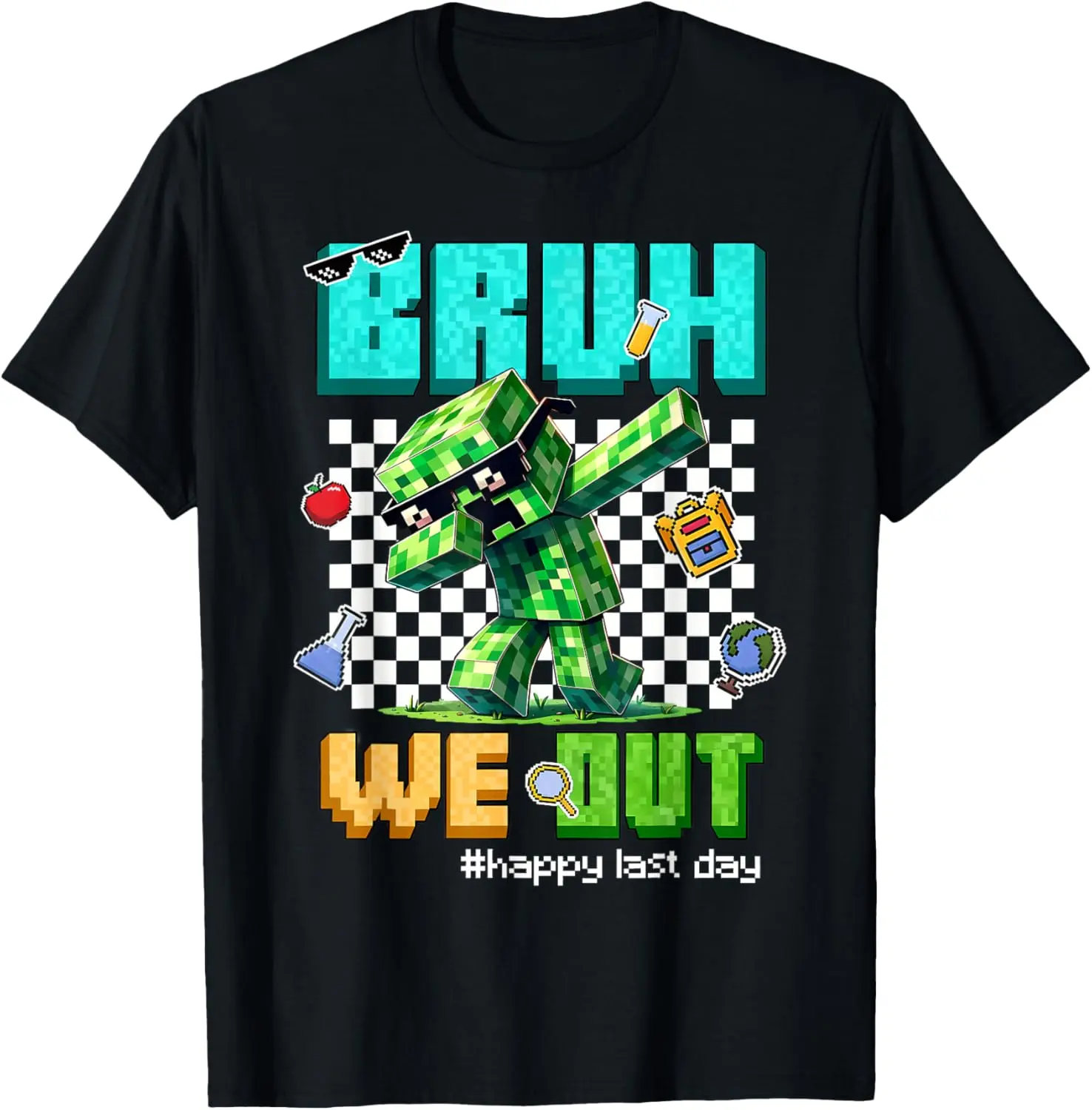 Bruh It’s My Birthday Video Game Pixel Birthday Party Kids  Funny , Minecraft Shirt, Video Game Shirt, Funny Movie Unisex T-Shirt, Gift for Gamers, Gamer Humor Tee