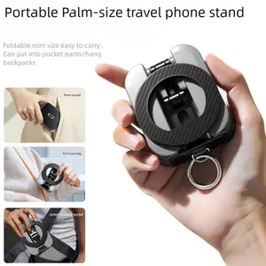 Magnetic Foldable Phone Holder/stand -Assistance inshooting ,Applicable to multiple scenarios ,Travelkithchen ,airplane ,gym.outdoor ,strong magnet.Perfectfor iphone 16,iphone 15,iphone 14... SmartphoneCellphone Mount Folding magnetic phone holder
