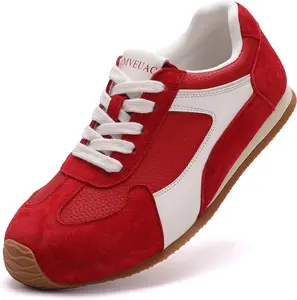 Fashion Sneakers for Women Classic Women Sneakers Non-Slip Walking Shoes Low Top Women Shoes with Memory Foam Insole Lace-Up for Daily, Office, Outing & Home